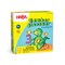 HABA Number Dinosaur Game - Mini Counting Travel Game for Kids Ages 3-8, Educational Preschool Learning Toy with Wooden Dinosaur and Tiles